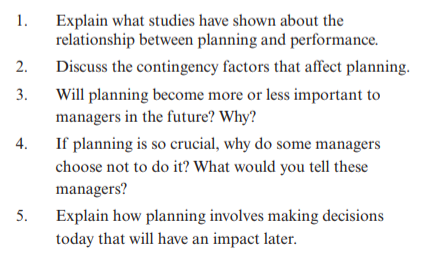1. 2. 3. Explain what studies have shown about
