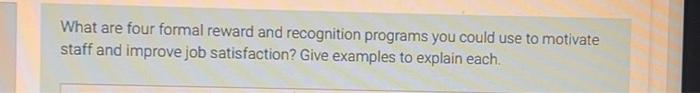 lead and manage people What are four formal