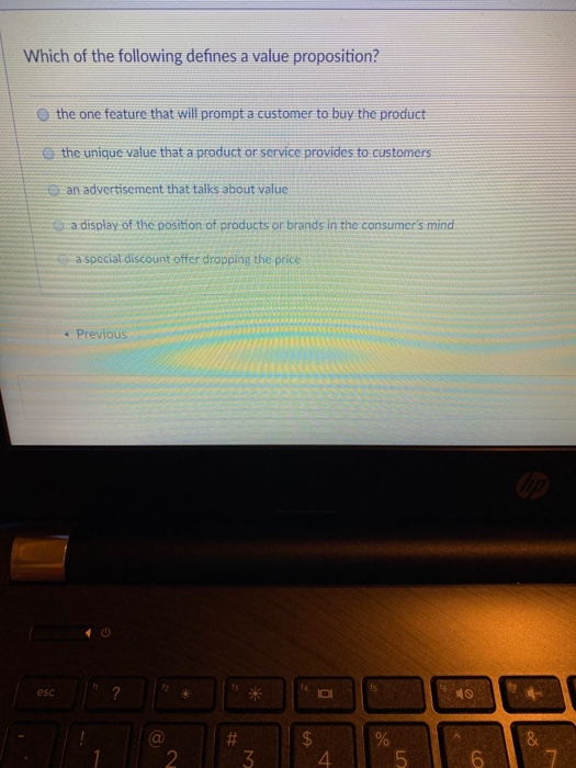 Question 5 When selecting a target market forms