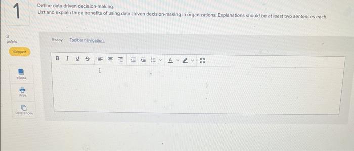 magine that Alex is a manager at a local