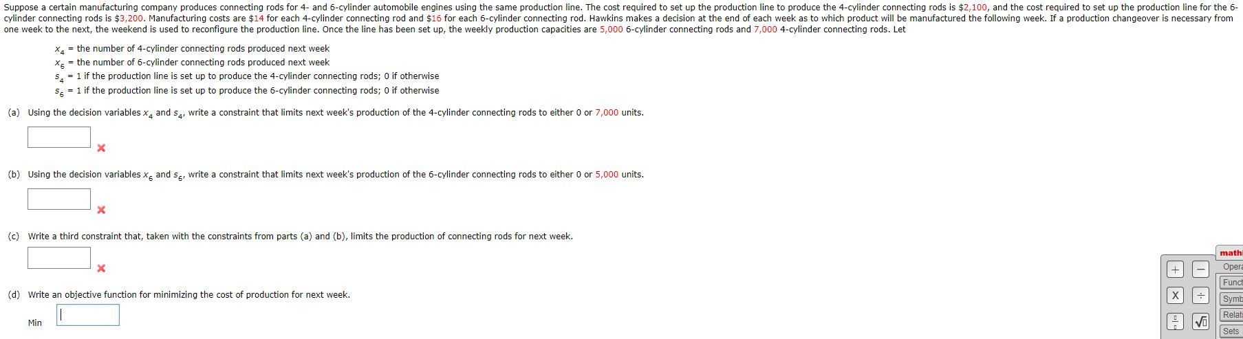 Suppose a certain manufacturing company produces