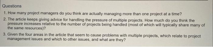Juggling Act? A. G. Richardson Few PMs have the