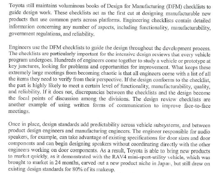 Toyota still maintains voluminous books of Design