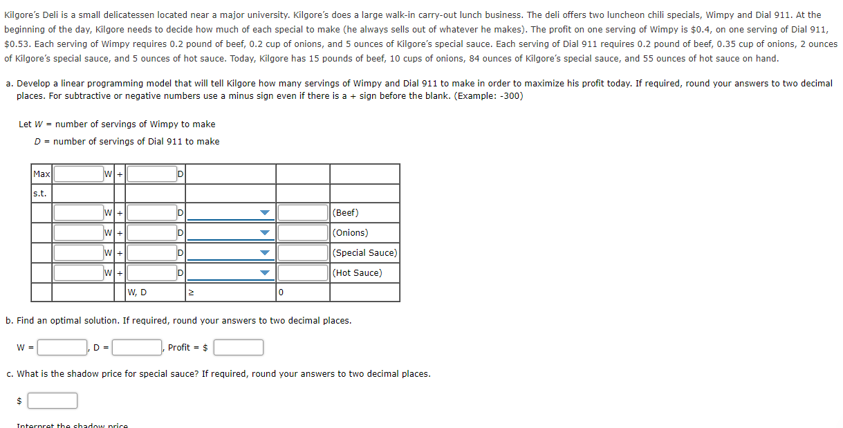 Kilgores Deli is a small delicatessen located