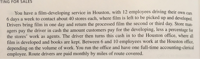 okkeeper. 6-82 Film Processing Write no more than