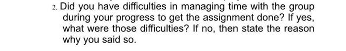 replace the you to we . explain the difficulties