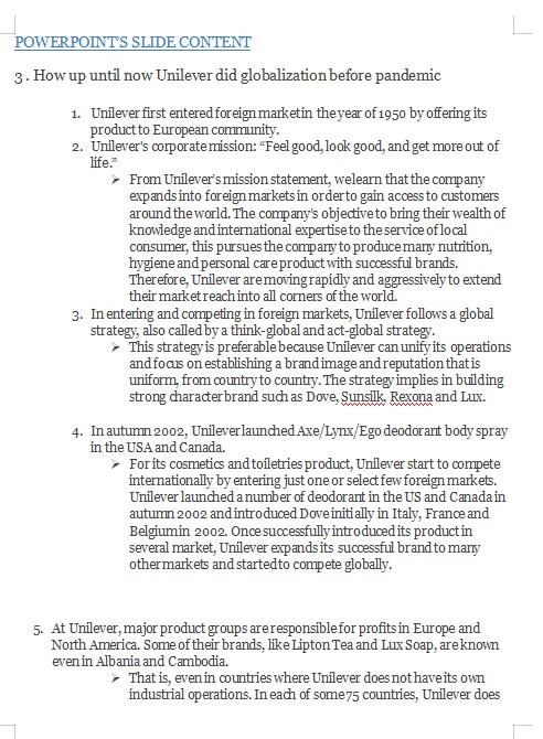 Questions : 1. During a pandemic, globalization