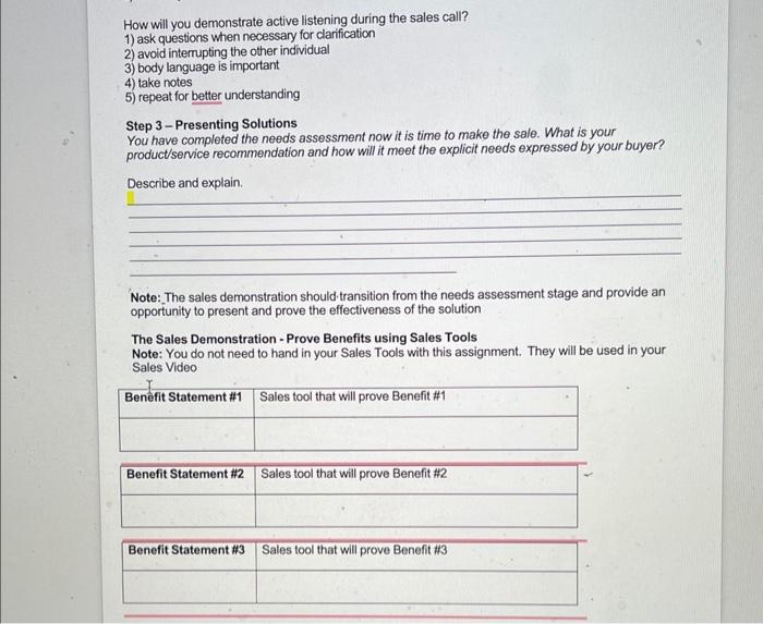 help please this is a sales report How will you