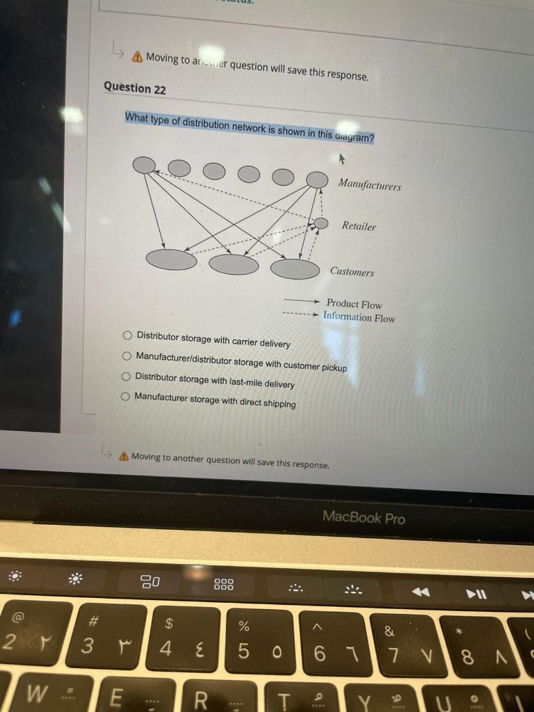 (1) Moving to anowier question will save this