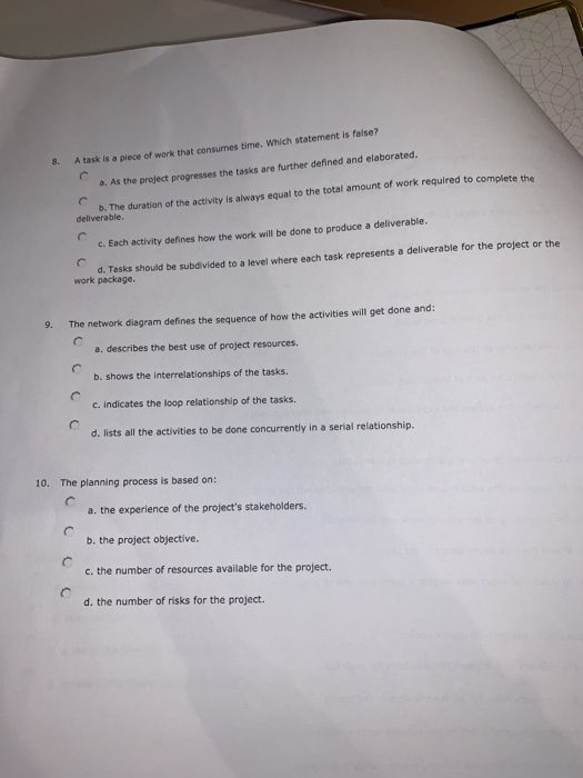 Scope creep: a is expected by the contractor to