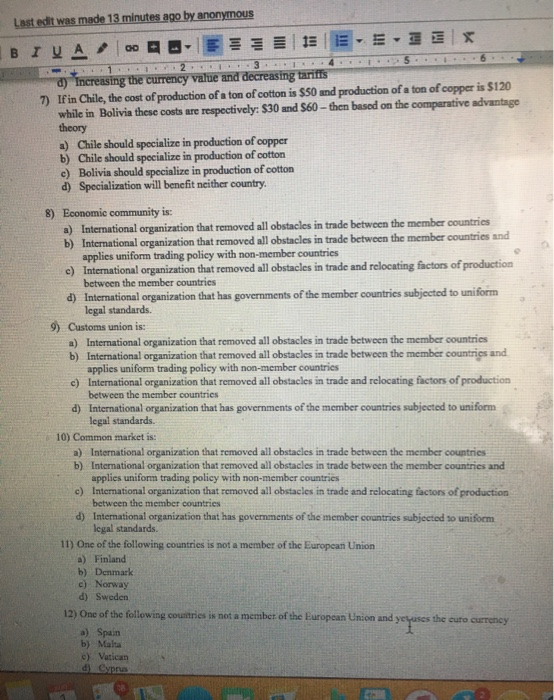 ility Last edit was made 12 minutes ago by