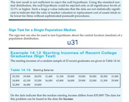 The test result is not sufficient to reject the