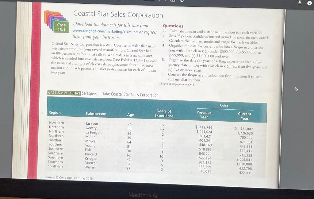2 Coastal Star Sales Corporation Case Download