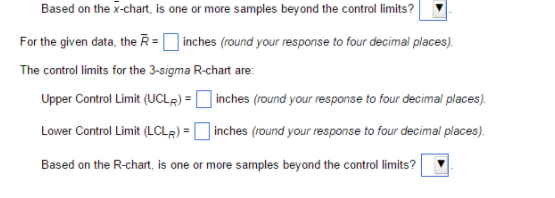 Refer to Table 56.1 - Factors for Computing