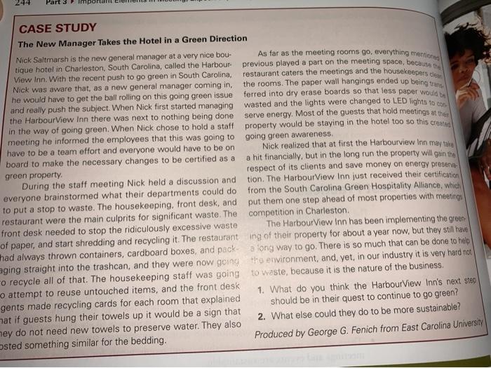 As far as the meeting rooms over previous played