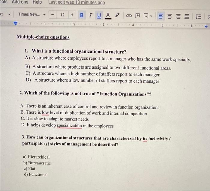 bols Add-ons Help Last edit was 13 minutes ago