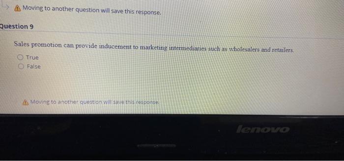 A Moving to another question will save this