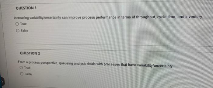 Increasing variabilityluncertainty can improve