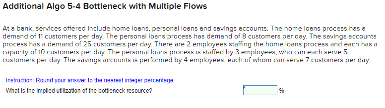 Additional Algo 5-4 Bottleneck with Multiple