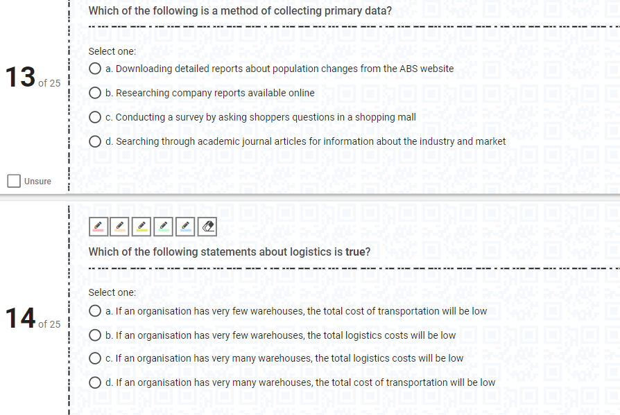 Marketing A cleaning solutions marketer who uses