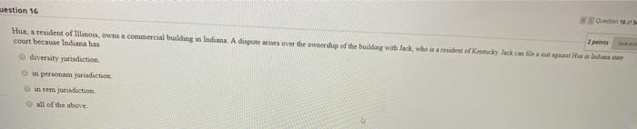 westion 16 2 pin Hua, a resident of Illinois,