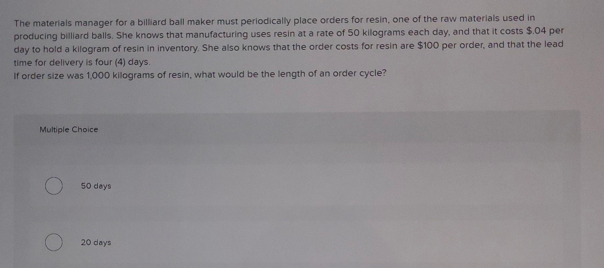 please answer both the questions The materials
