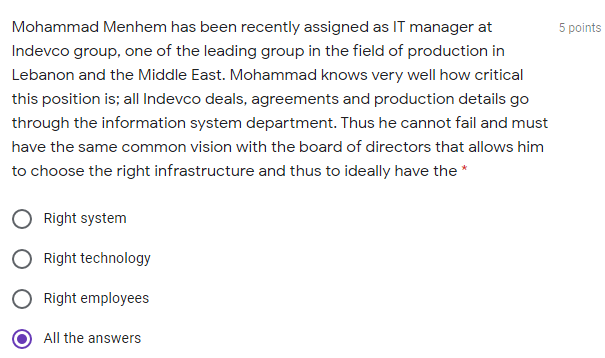 5 points Mohammad Menhem has been recently