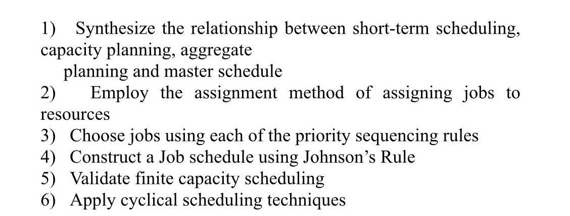 1) Synthesize the relationship between short-term