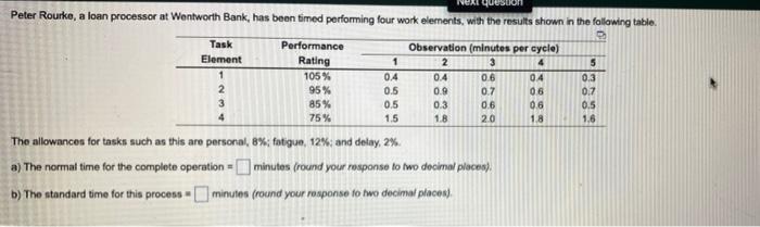 Task Performance 1 2 2 0.4 0.9 4 04 5 0.3 Peter