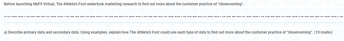 Marketing Before launching MyFit Virtual, The