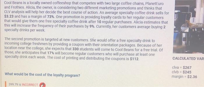 Cool Beans is a locally owned coffeeshop that