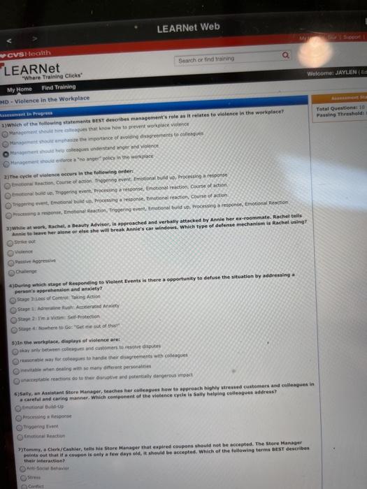 LEARNet Web M CVS Health a Search or find