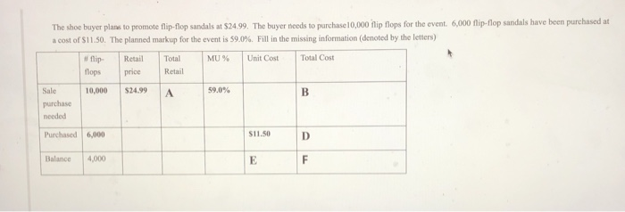 The shoe buyer plane to promote flip-flop sandals