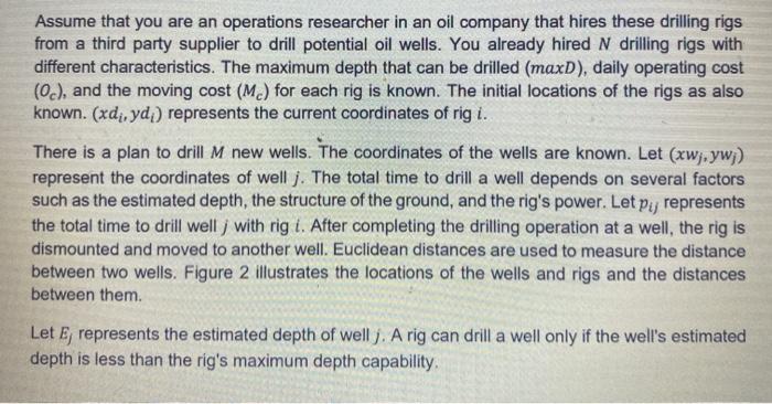 Please I need help on formulate this problems