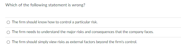 Which of the following statement is wrong? The