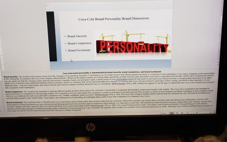 I am doing a PowerPoint presentation for