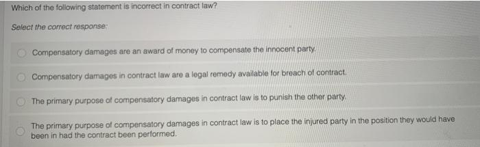 international business law Which of the following