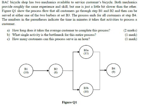 BAC bicycle shop has two mechanics available to