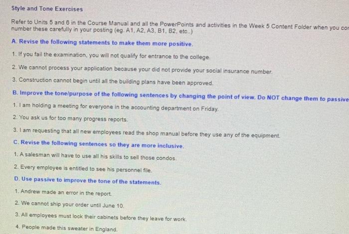 englisg writing skills Style and Tone Beste Curse