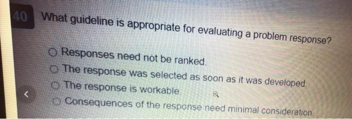 What guideline is appropriate for evaluating a