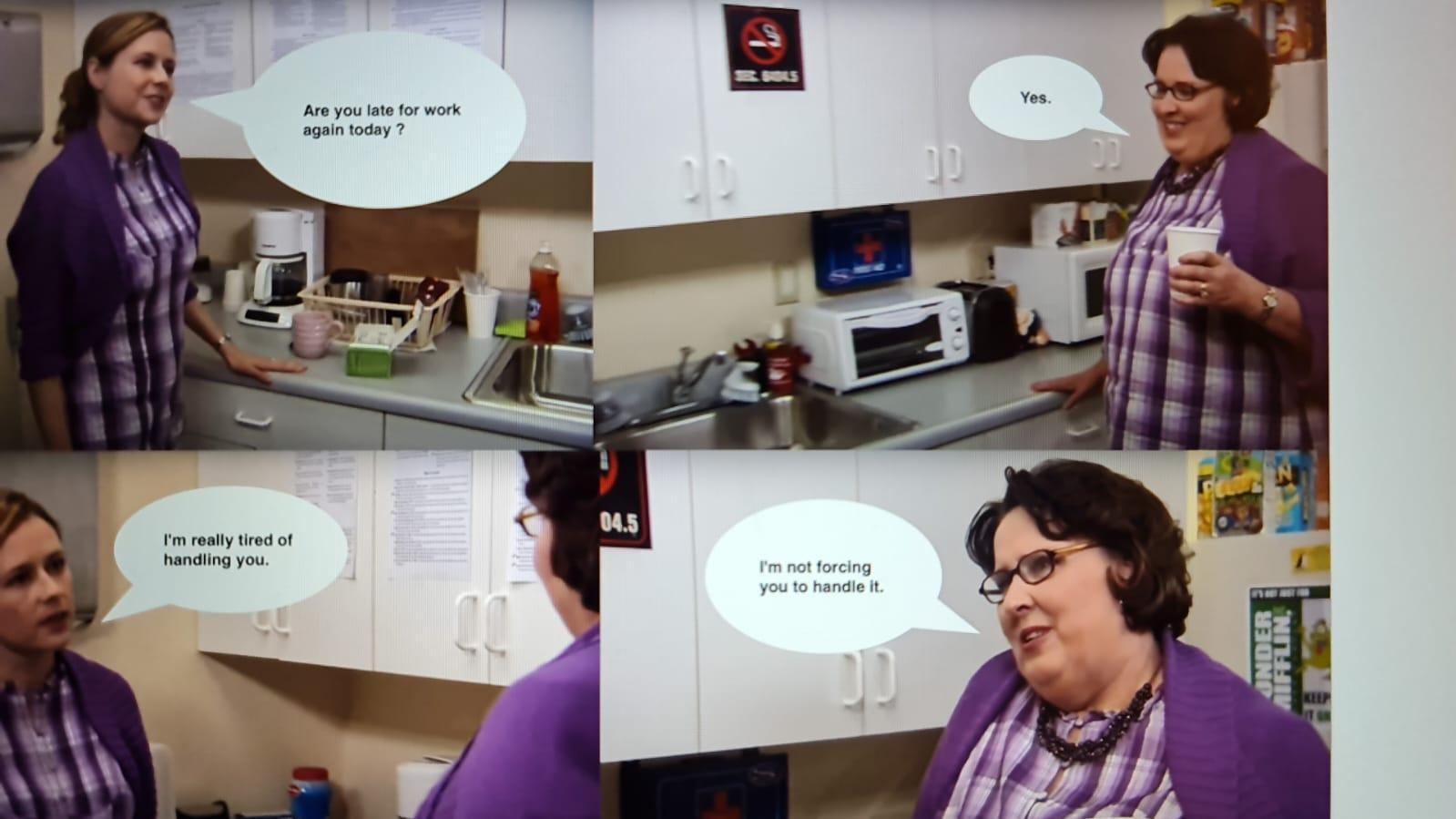 write the observations first then analyse the