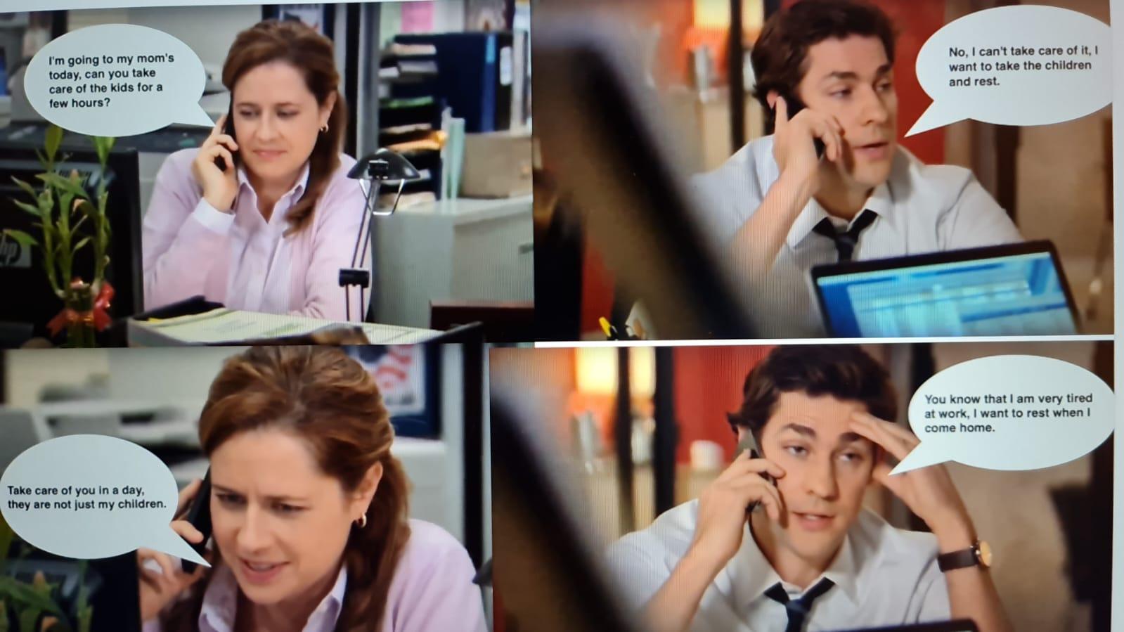 write the observations first then analyse the