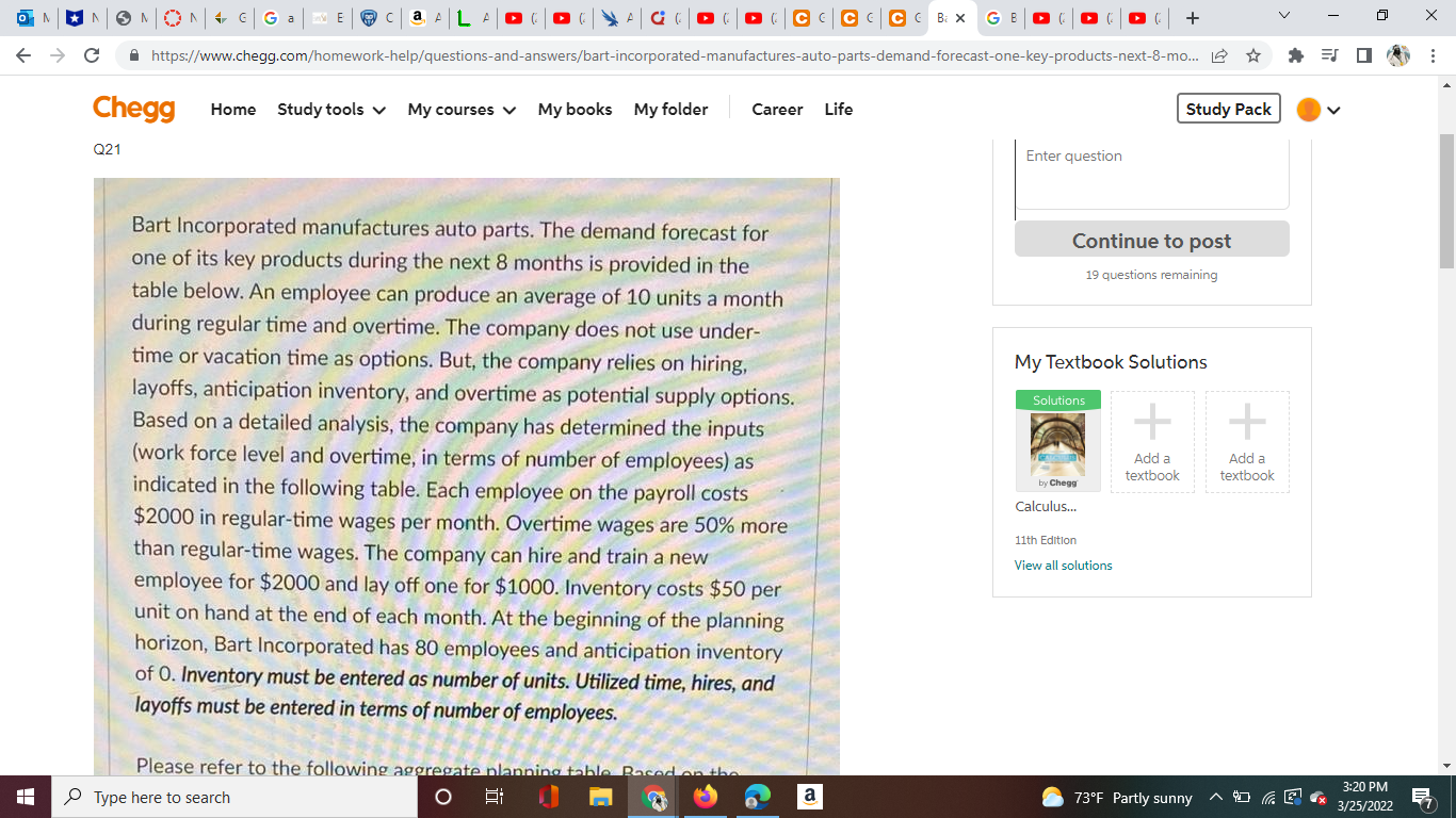 Answer Q20 and Q25 SHOW WORK !! M N NON - CG a