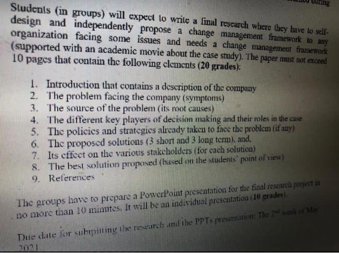 can you solve Q7 about HP company Students in