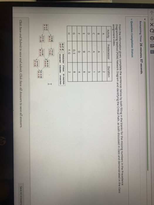 NEED HELP! 6 XCO E Remaining Time: 26 minutes. 07