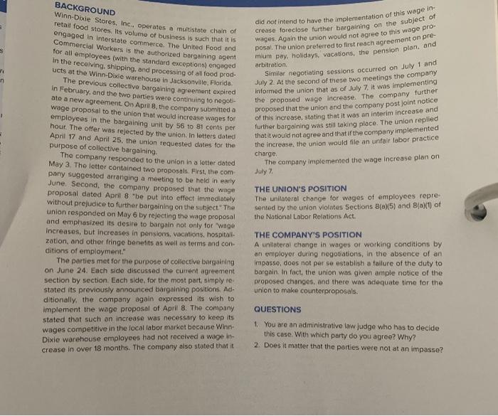 please answer the following questions at the end