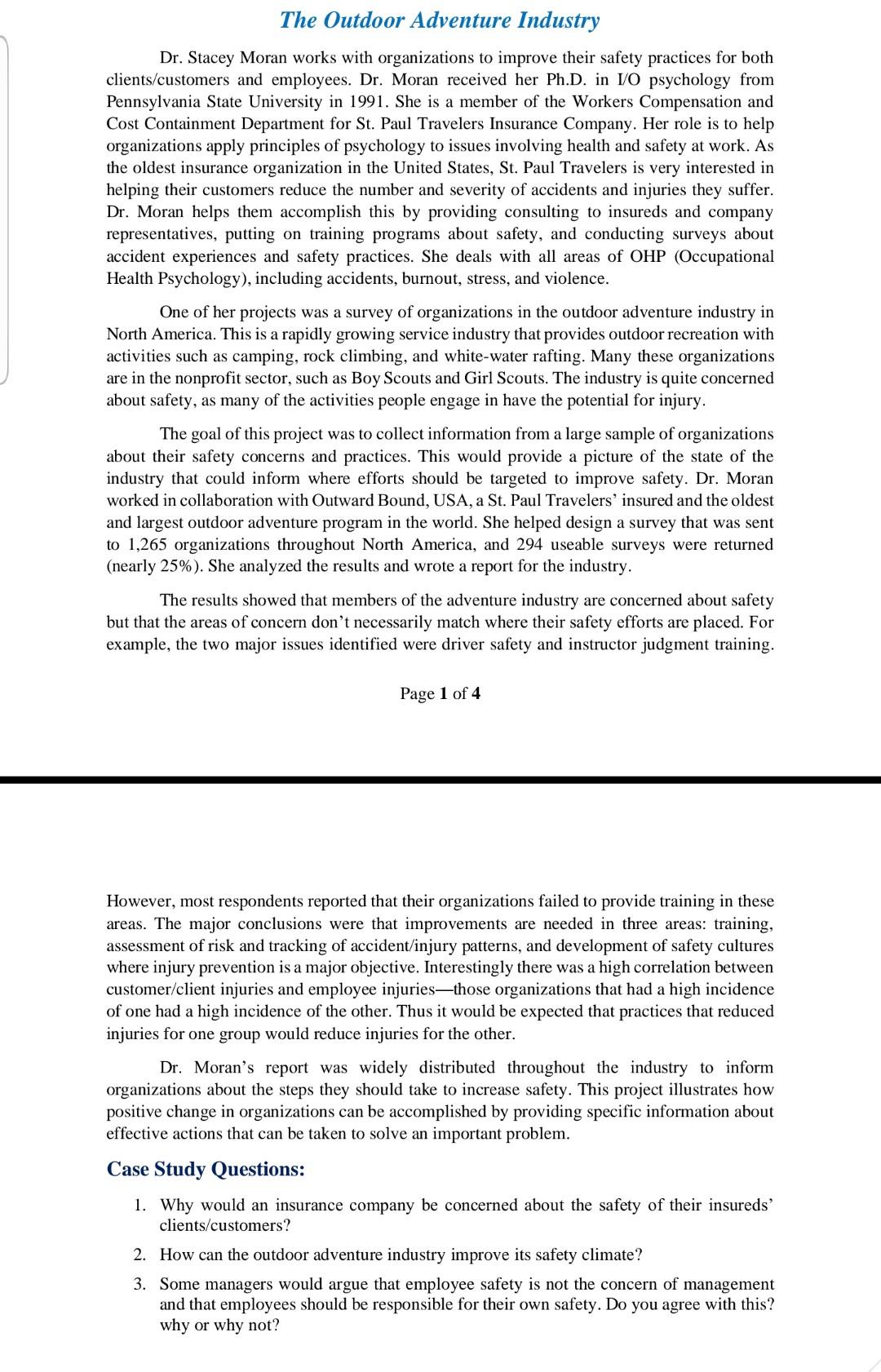 Dr. Stacey Moran works with organizations to