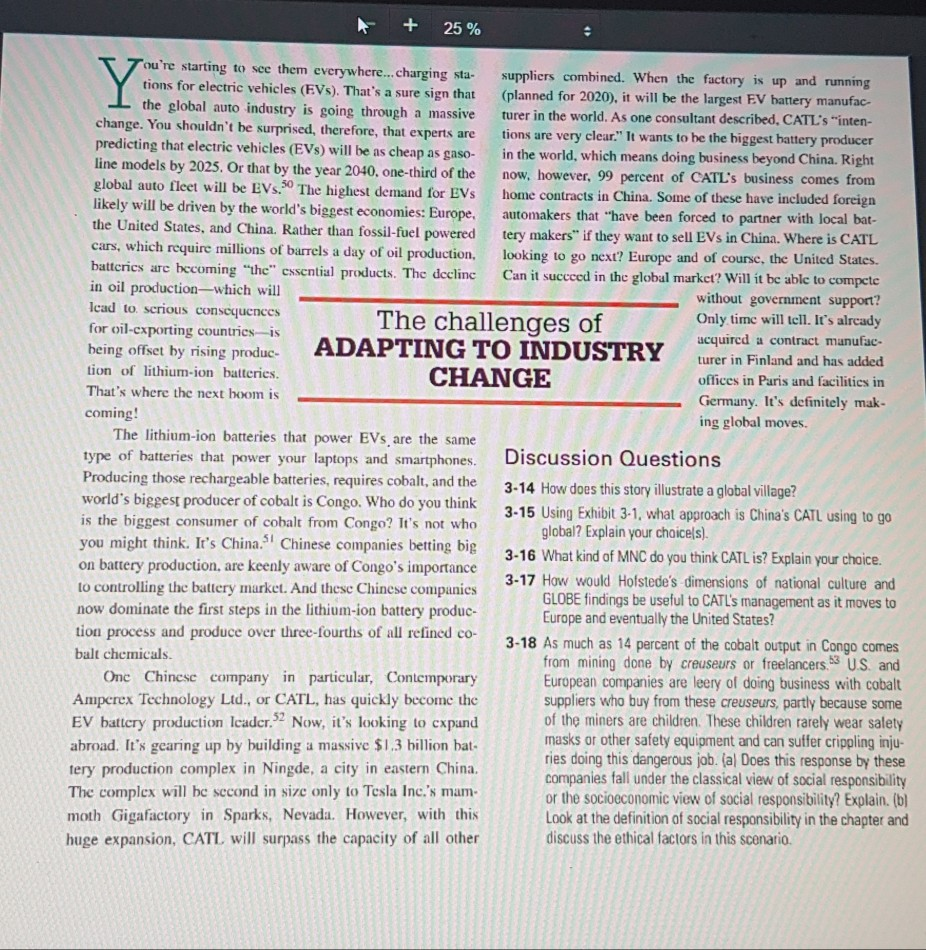 kindly answer 3-18 only + 25 % Y Cou're starting