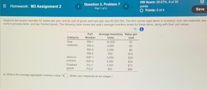 Homework: M3 Assignment 2 Question 1, Problem 1