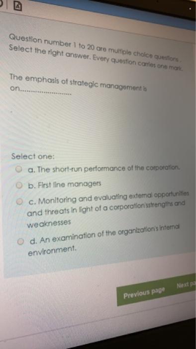 Question number 1 to 20 are multiple choice